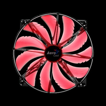 AeroCool released a 200-mm fan with light SilentMaster